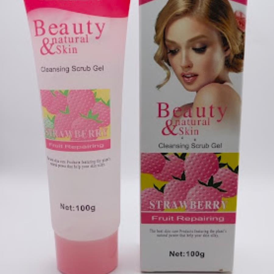 Erha21 Beauty Natural Skin – Strawberry Cleansing Scrub Gel (1